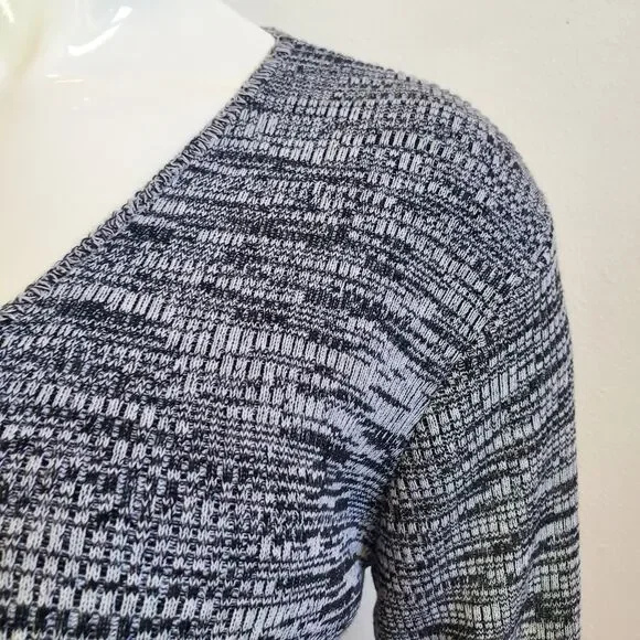 Vintage 90s United States Sweaters Gray Duster Cardigan - Picture 4 of 6